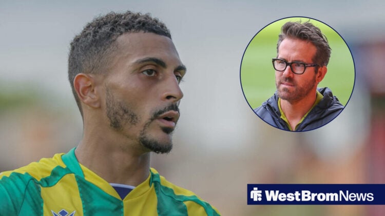 West Brom Karlan Grant Ryan Reynolds