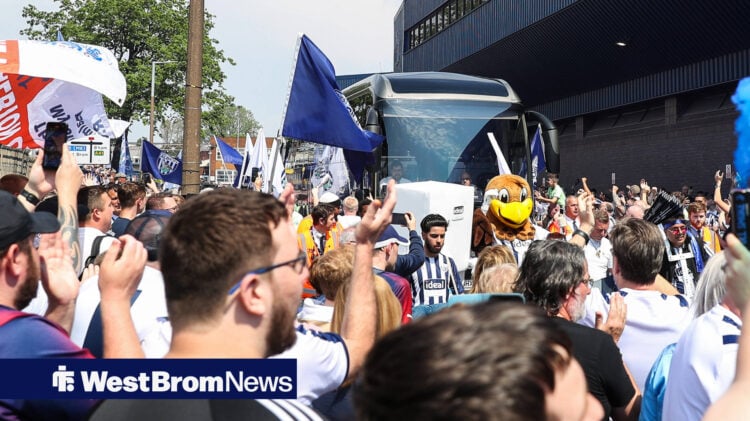 West Brom fans