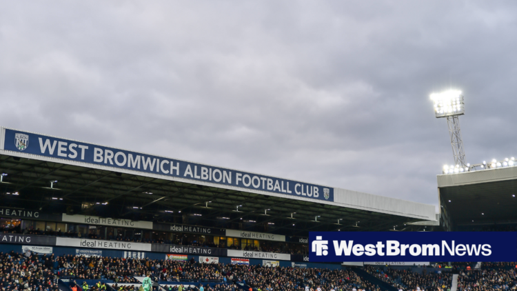 West Brom's home The Hawthorns on cloudy day in lone image