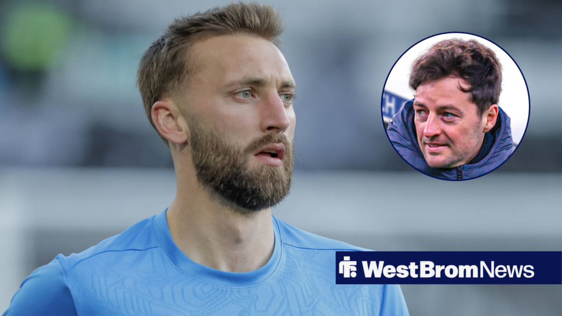 West Brom defender Nat Phillips and Ryan Mason in circular inset