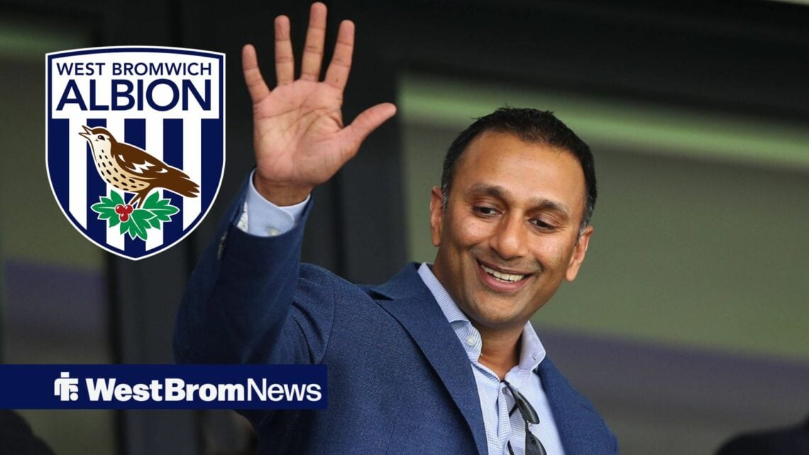 West Brom chariman Shilen Patel