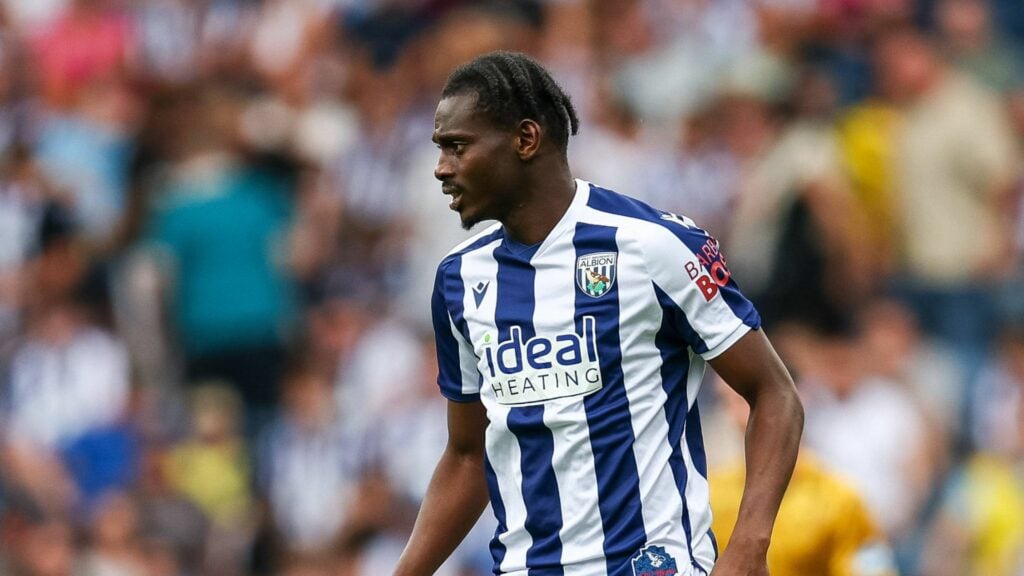 West Brom midfielder Ousmane Diakite