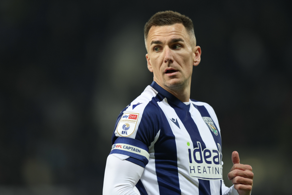 Jed Wallace in action for West Brom