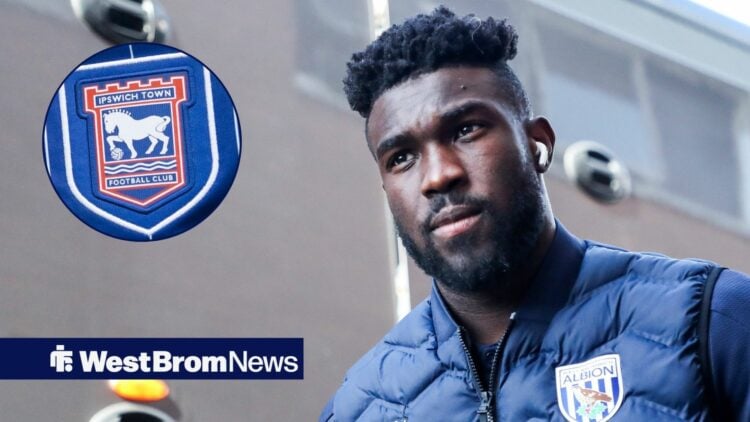 Daryl Dike concentrated for West Brom pre-match