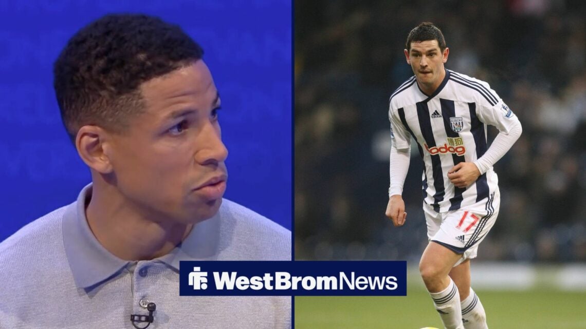 Curtis Davies and Graham Dorrans alongside each other.
