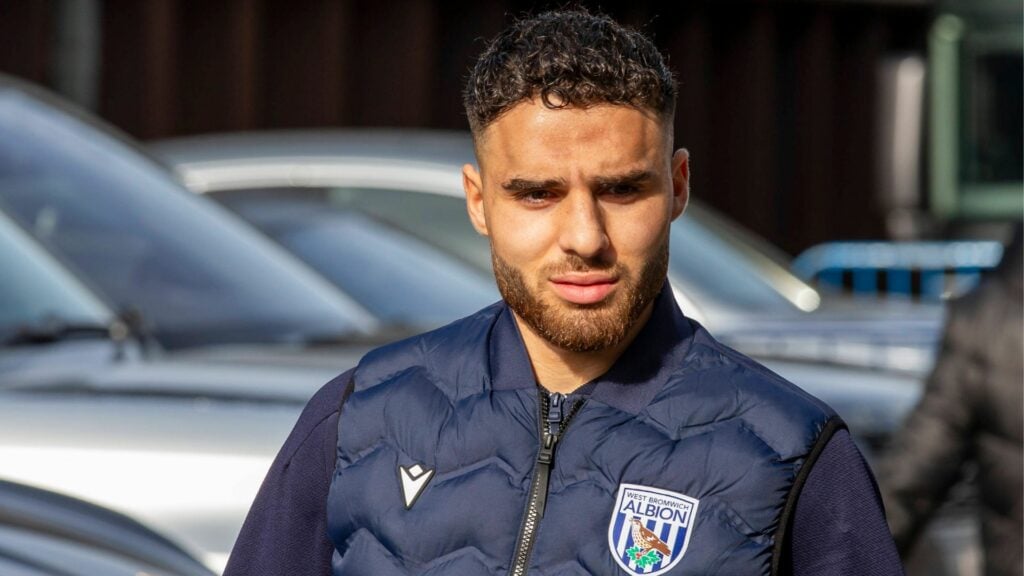 Tammer Bany pictured arriving for a West Brom game