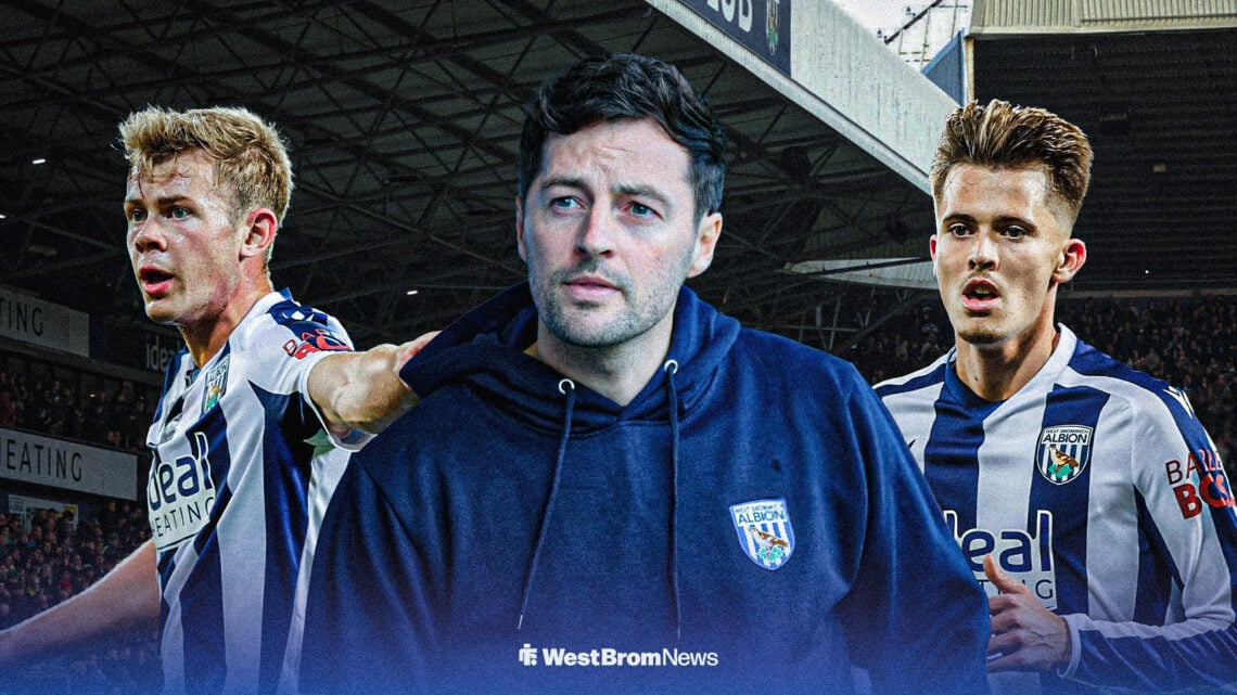 Ryan Mason, Aune Heggebo and Isaac Price at The Hawthorns