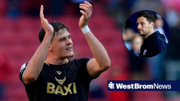 Will Lankshear applauding with Ryan Mason in frame