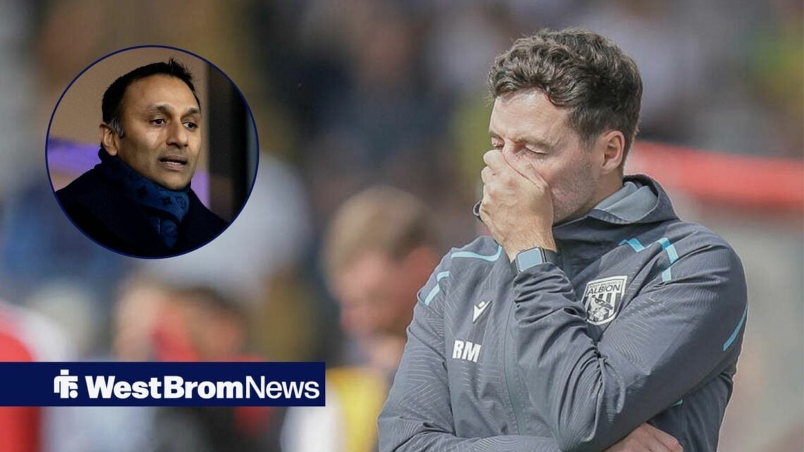 Ryan Mason alongside a circle inset of Shilen Patel.