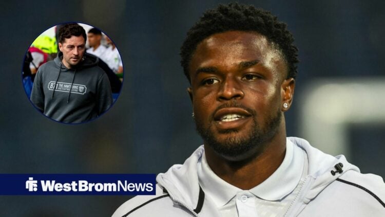 Josh Maja with Ryan Mason in frame