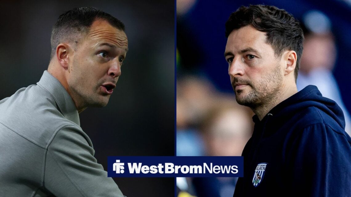 Ryan Mason and Chris Davies alongside each other.