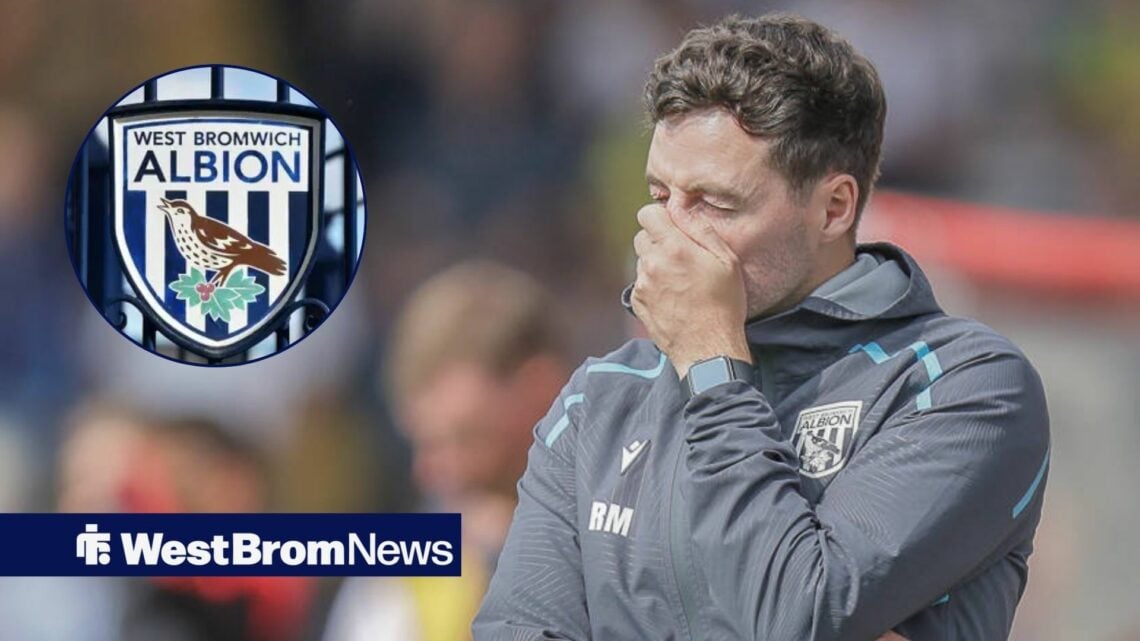 Ryan Mason and West Brom badge in a circular inset.