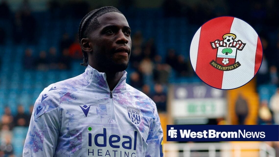 Samuel Iling-Junior with Southampton badge in frame