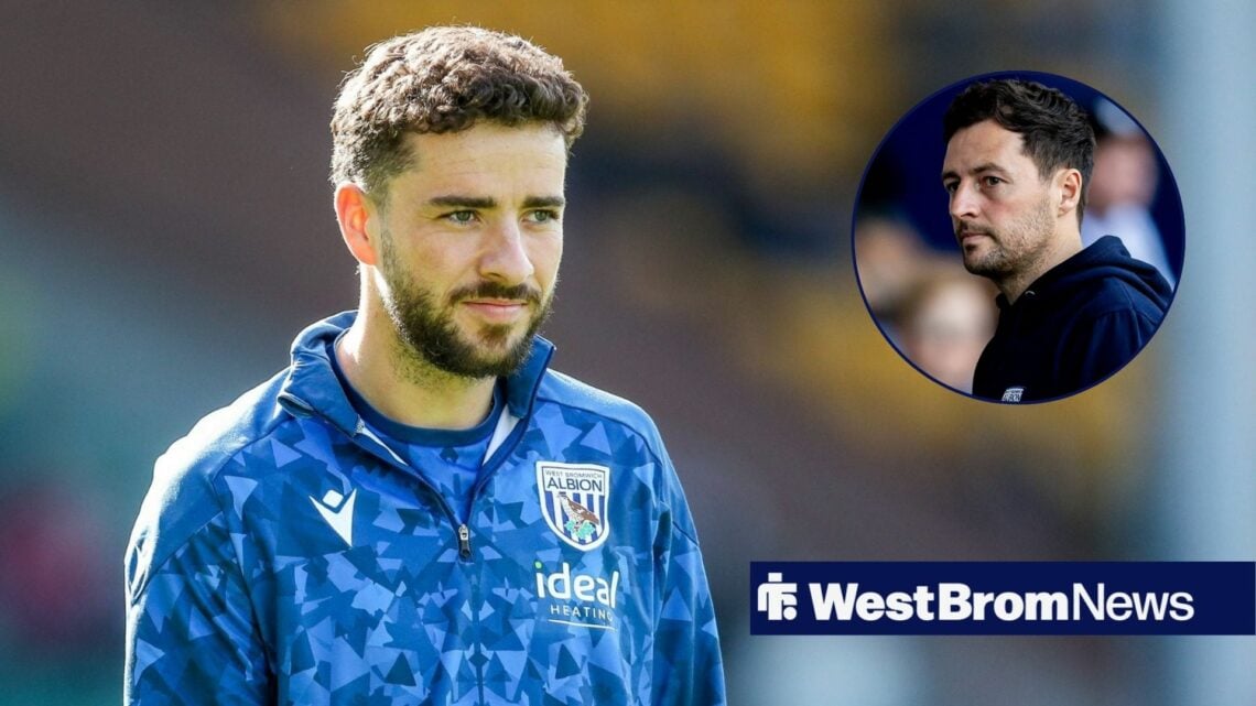 Mikey Johnston alongside a circle inset of Ryan Mason.