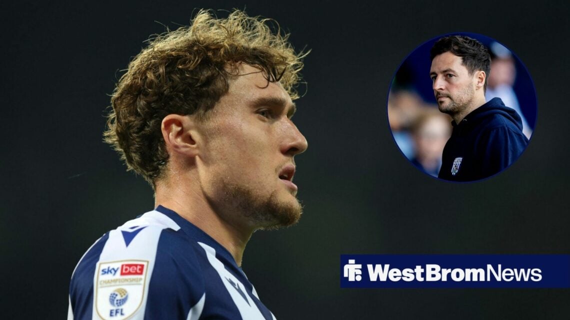 Callum Styles with Ryan Mason in frame