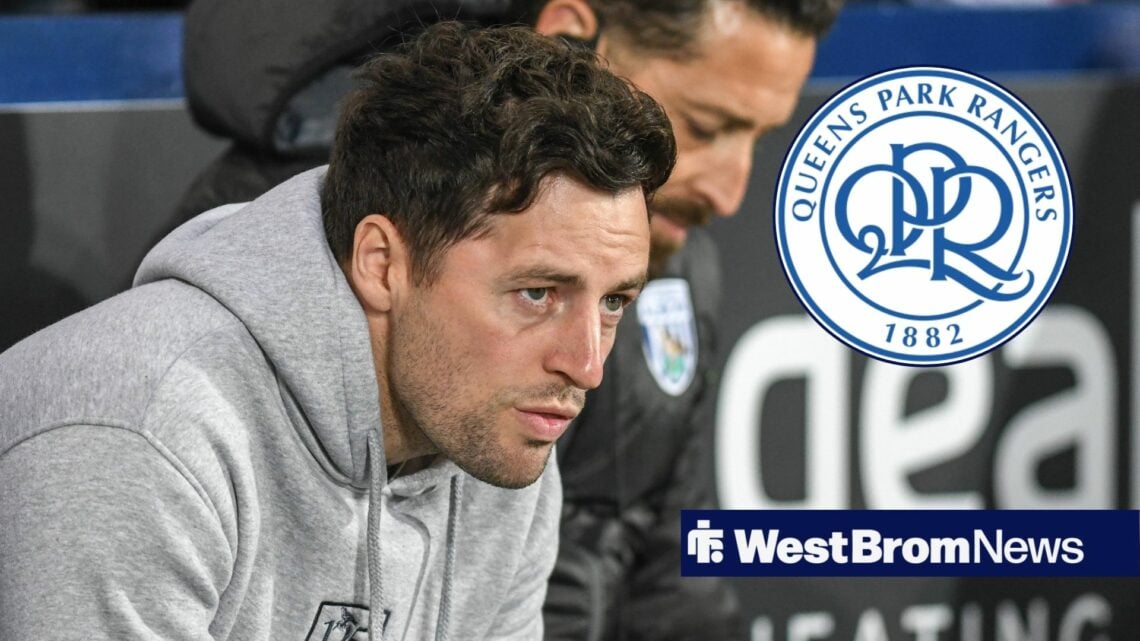 Ryan Mason with QPR badge in circular inset.