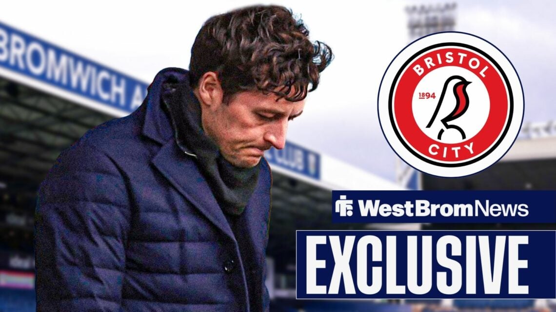 Ryan Mason with Bristol City badge in frame