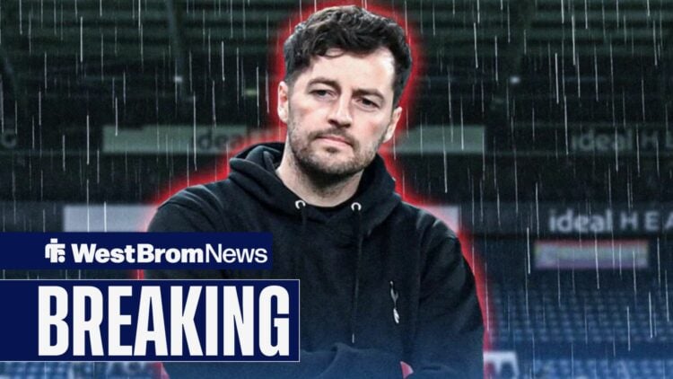 Ryan Mason looking glum ahead of rainy The Hawthorns