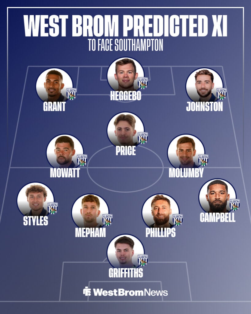 West Brom vs Southampton