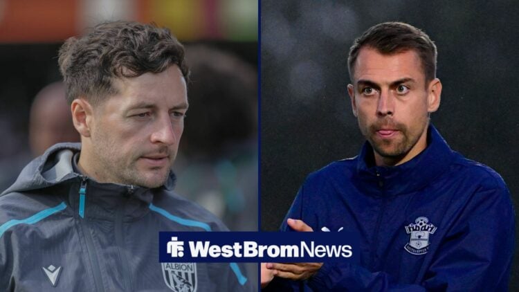 Ryan Mason next to Tonda Eckert