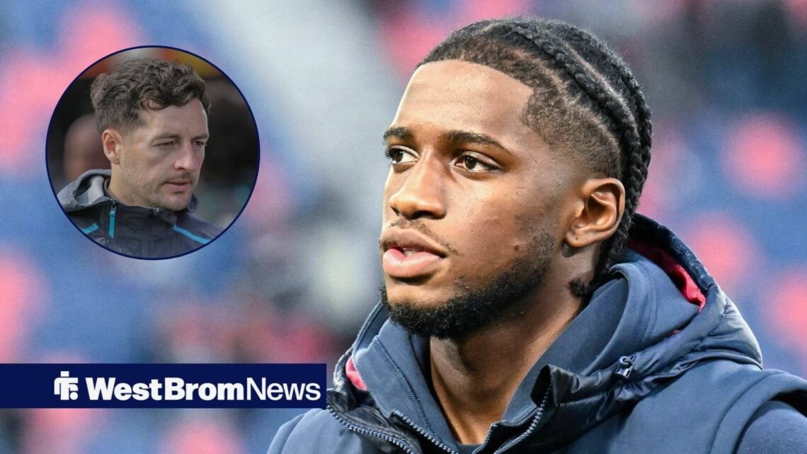 Samuel Iling-Junior looking at Ryan Mason