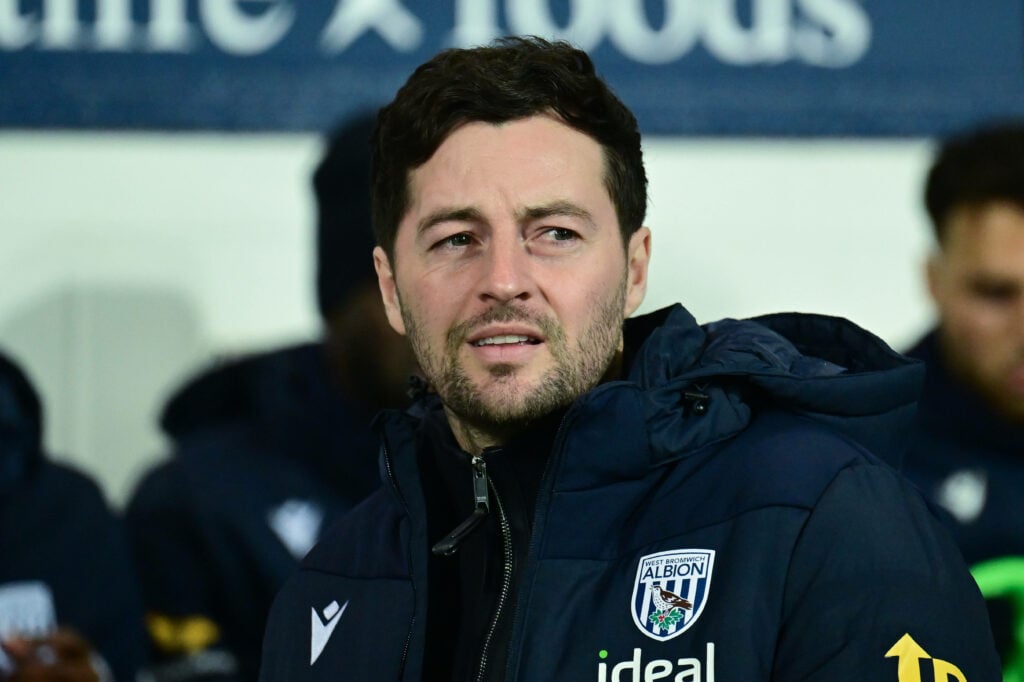 Ryan Mason ahead of a West Brom game