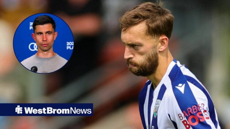 Nat Phillips alongside a circle inset of Eric Ramsay.