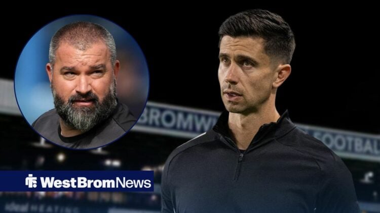 Eric Ramsay looking in the direction of Boaz Myhill.