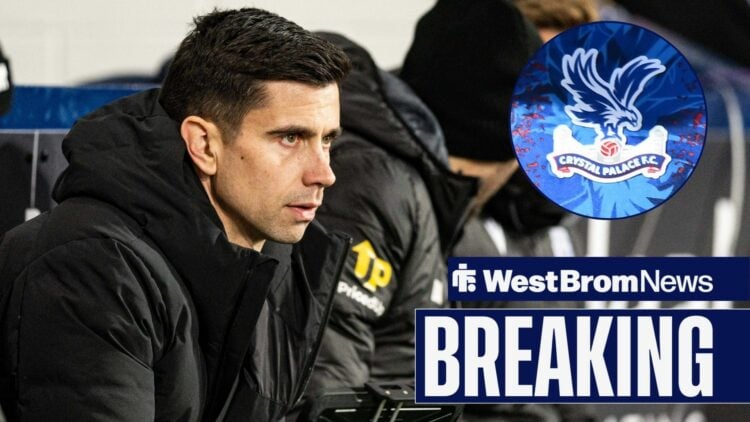 Eric Ramsay with Crystal Palace badge in circular inset.