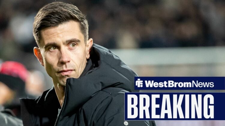 Eric Ramsay in charge of West Brom