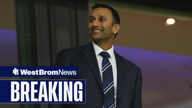 Shilen Patel smiling at The Hawthorns.