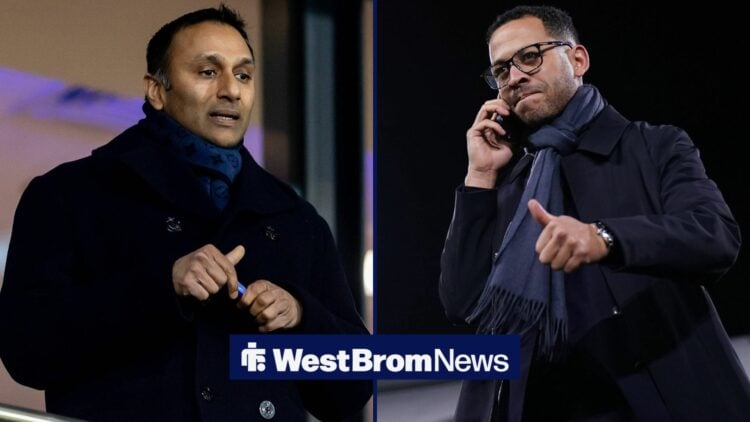 Shilen Patel with Liam Rosenior.