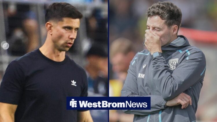 Eric Ramsay with Ryan Mason