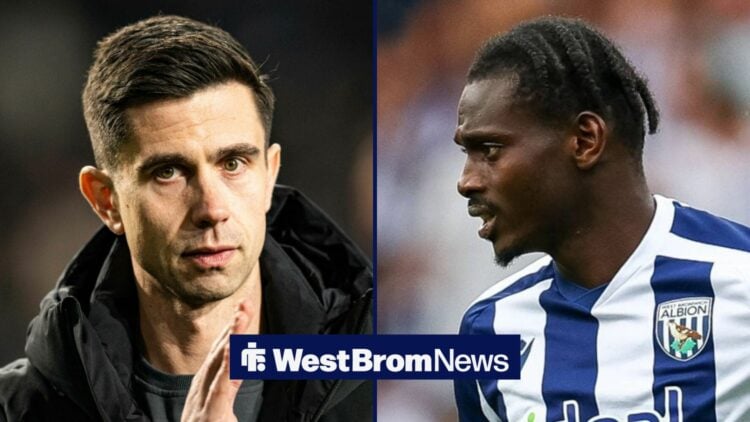 Ousmane Diakite and Eric Ramsay stood alongside each other.