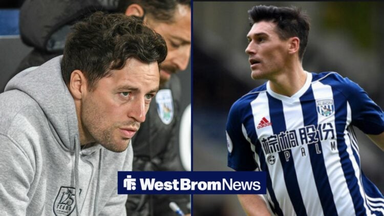 Ryan Mason next to Gareth Barry