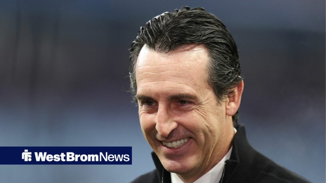 Unai Emery smiling
