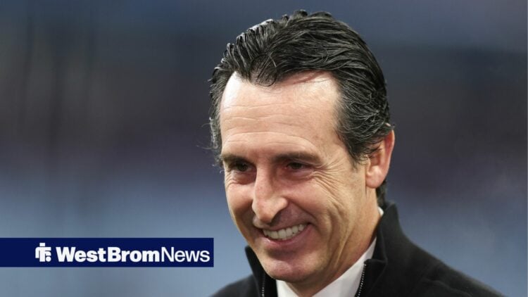 Unai Emery smiling