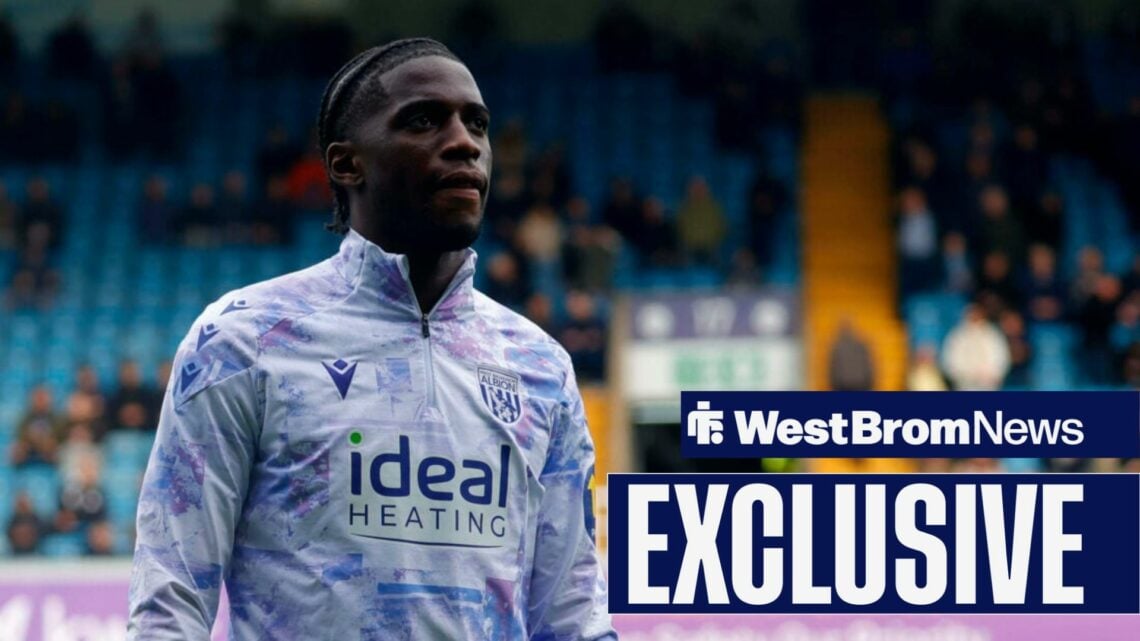 West Brom ace Samuel Iling-Junior.