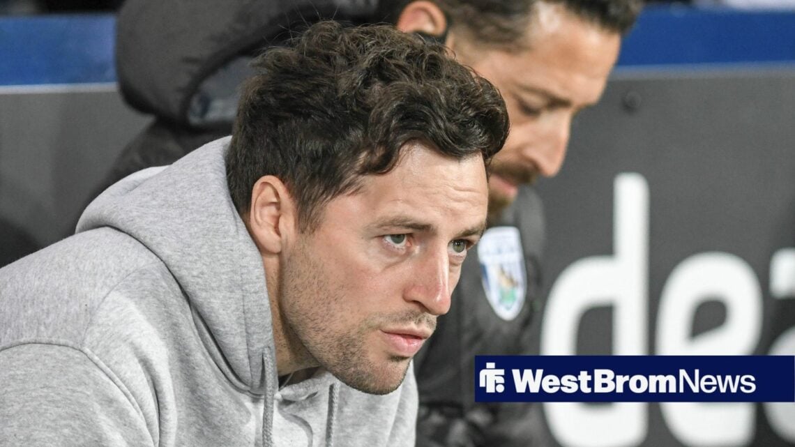 West Brom manager Ryan Mason