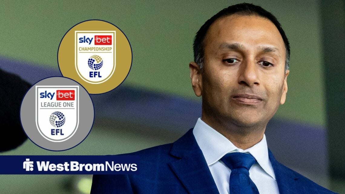 West Bromwich Albion v Derby County EFL Sky Bet Championship 13/09/2025. West Bromwich Albion club owner Shilen Patel before the EFL Sky Bet Champi...