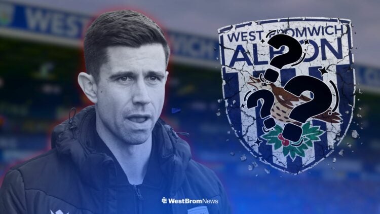 Eric Ramsay with West Brom badge