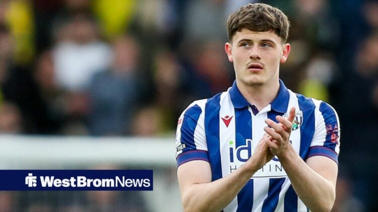 Sky Bet Championship Norwich City v West Bromwich Albion Will Lankshear of West Bromwich Albion acknowledges the fans after the teams defeat follow...