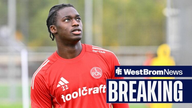 Hindolo Mustapha in action for FC Nuremberg