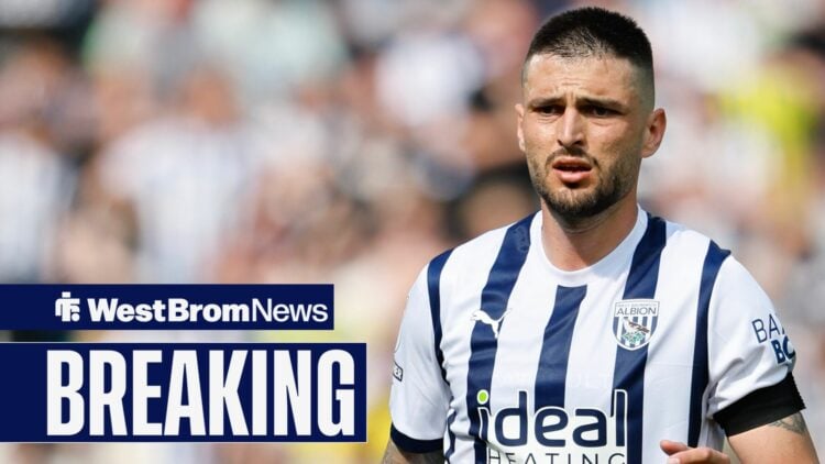Okay Yokuslu playing for West Brom
