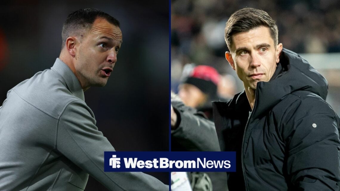 Chris Davies and Eric Ramsay stood alongside each other.