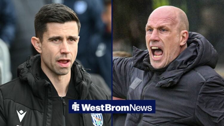 Eric Ramsay stood alongside an angry Philippe Clement.