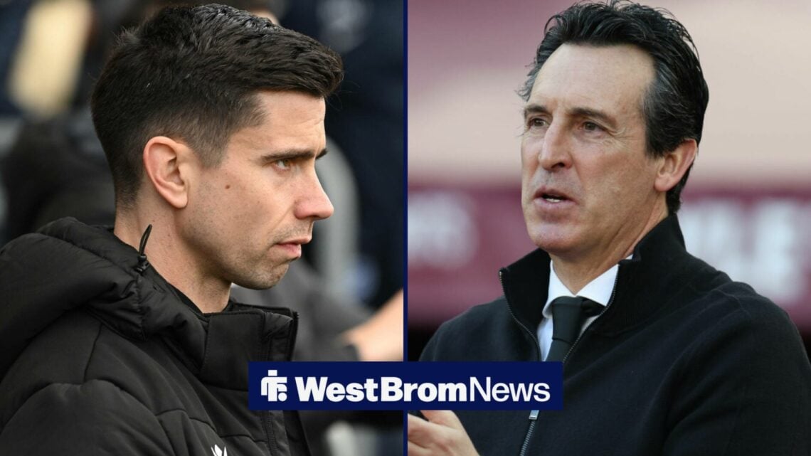 Eric Ramsay looking towards Unai Emery