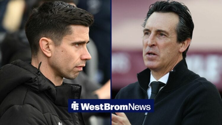 Eric Ramsay looking towards Unai Emery