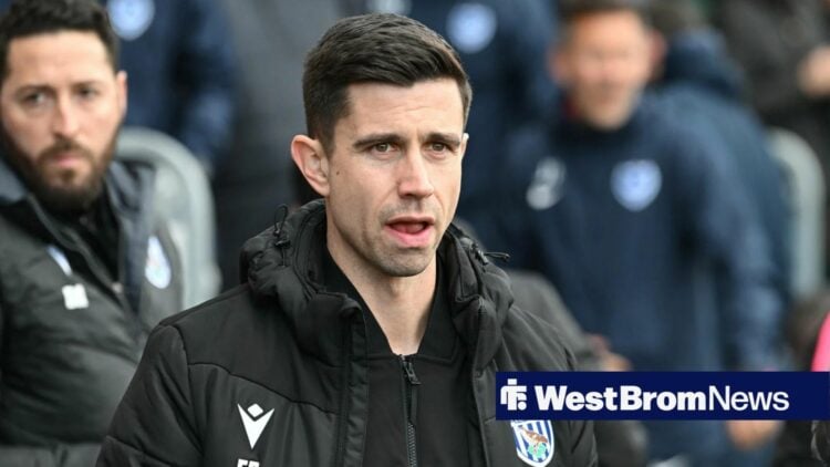 Eric Ramsay in a West Brom coat