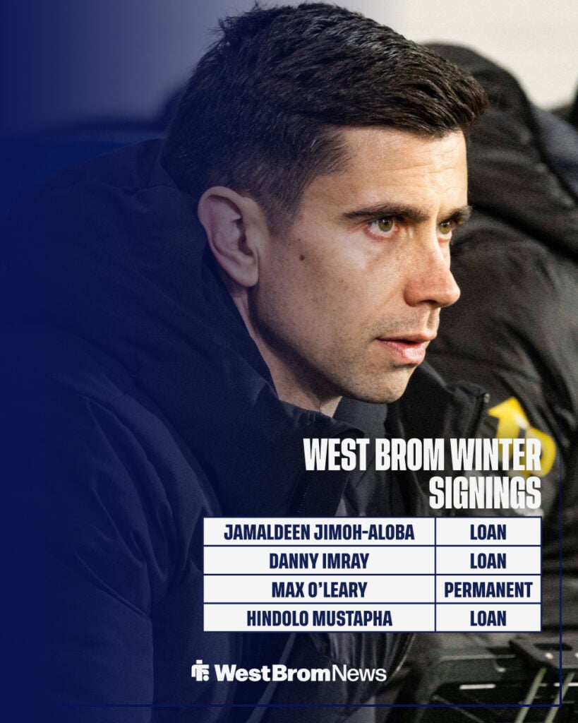 West Brom winter signings